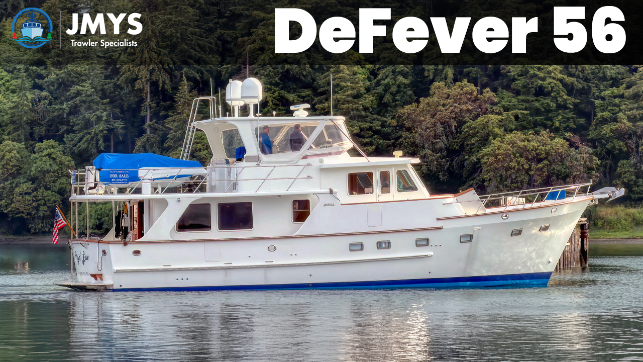 DeFever 56 Trawler Tour - TrawlAboard Episode 30