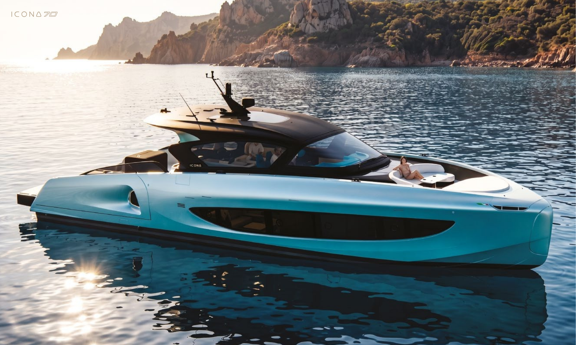 Inside the Award-Winning ICONA 70 Fast Yacht
