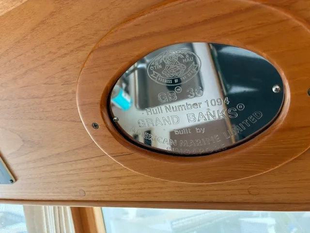 1996 Grand Banks Motoryacht